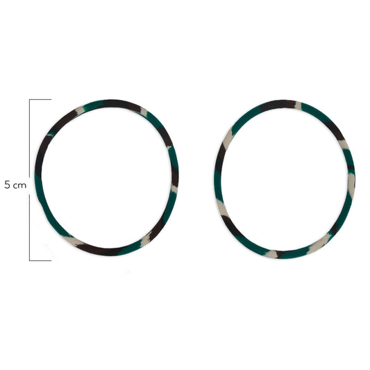 Oring Por Par Delgado Camuflado Beige Militar