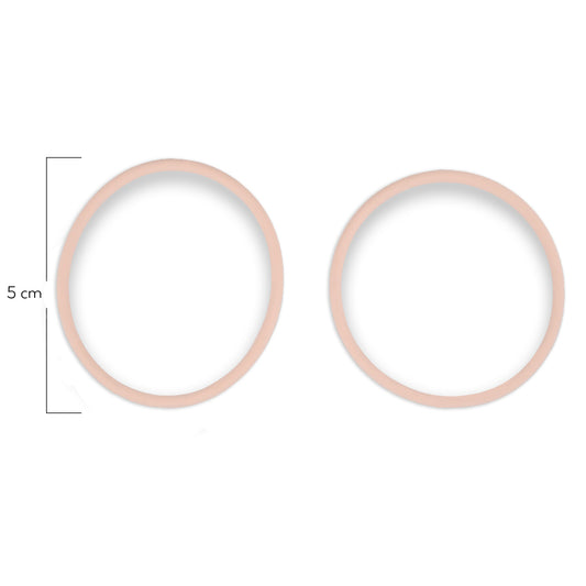 Oring Por Par Delgado Mandarina