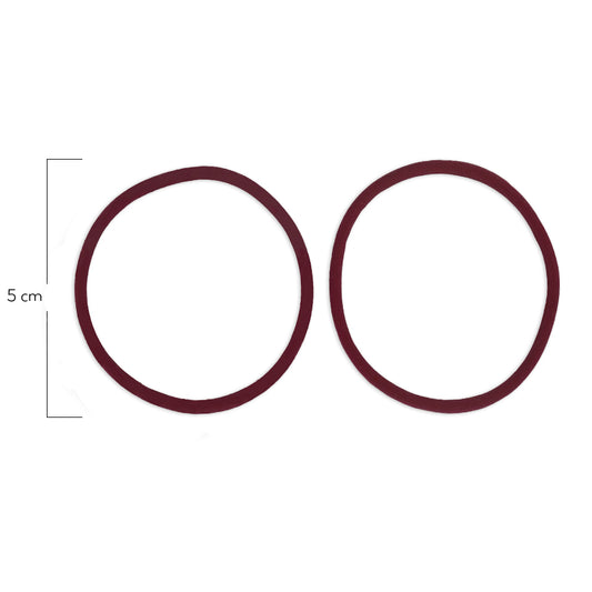 Oring Por Par Delgado Vino Tinto