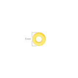 Oring Pequeño Por Unidad Amarillo Grueso