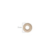 Oring Pequeño Por Unidad Beige Oscuro Grueso