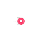 Oring Pequeño Por Unidad Fucsia Grueso