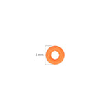 Oring Pequeño Por Unidad Naranja Grueso