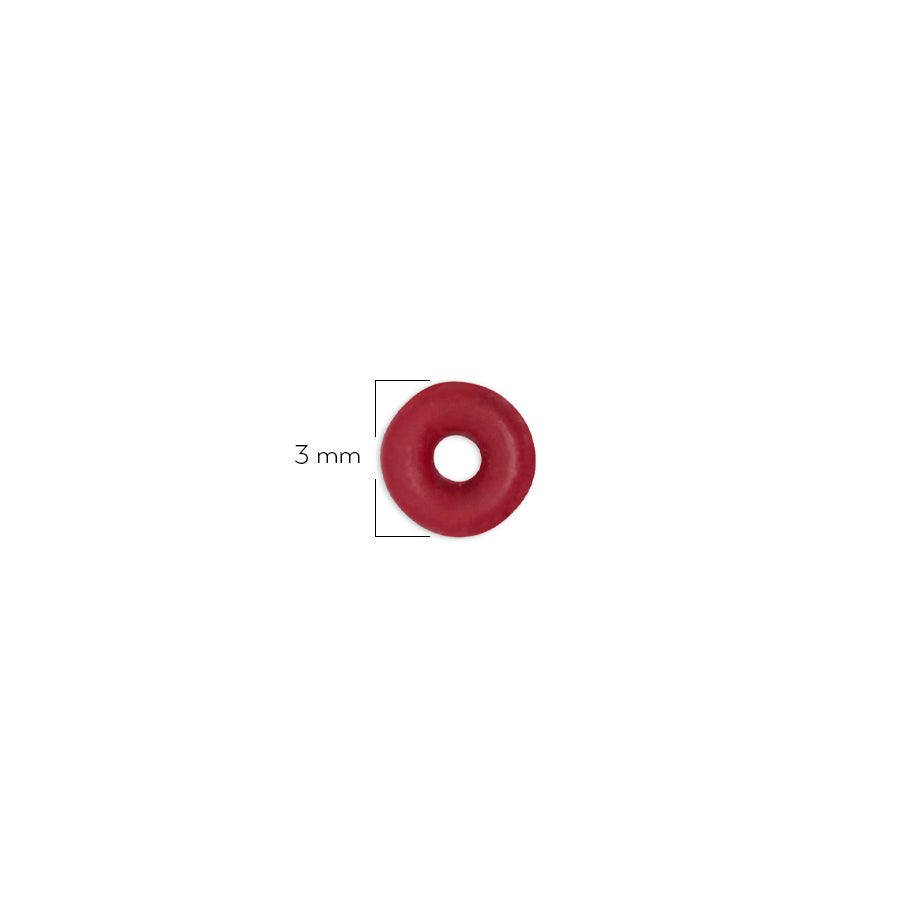 Oring Pequeño Por Unidad Rojo Grueso