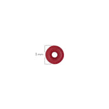 Oring Pequeño Por Unidad Rojo Grueso