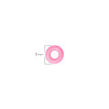 Oring Pequeño Por Unidad Rosado Grueso
