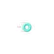 Oring Pequeño Por Unidad Verde Menta Grueso