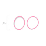 Oring Por Par Delgado Rosado