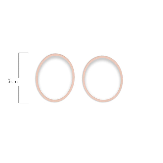 Oring Por Par Delgado Mandarina
