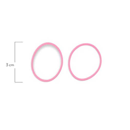 Oring Por Par Delgado Rosado
