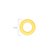 Oring Pequeño Por Unidad Amarillo Delgado