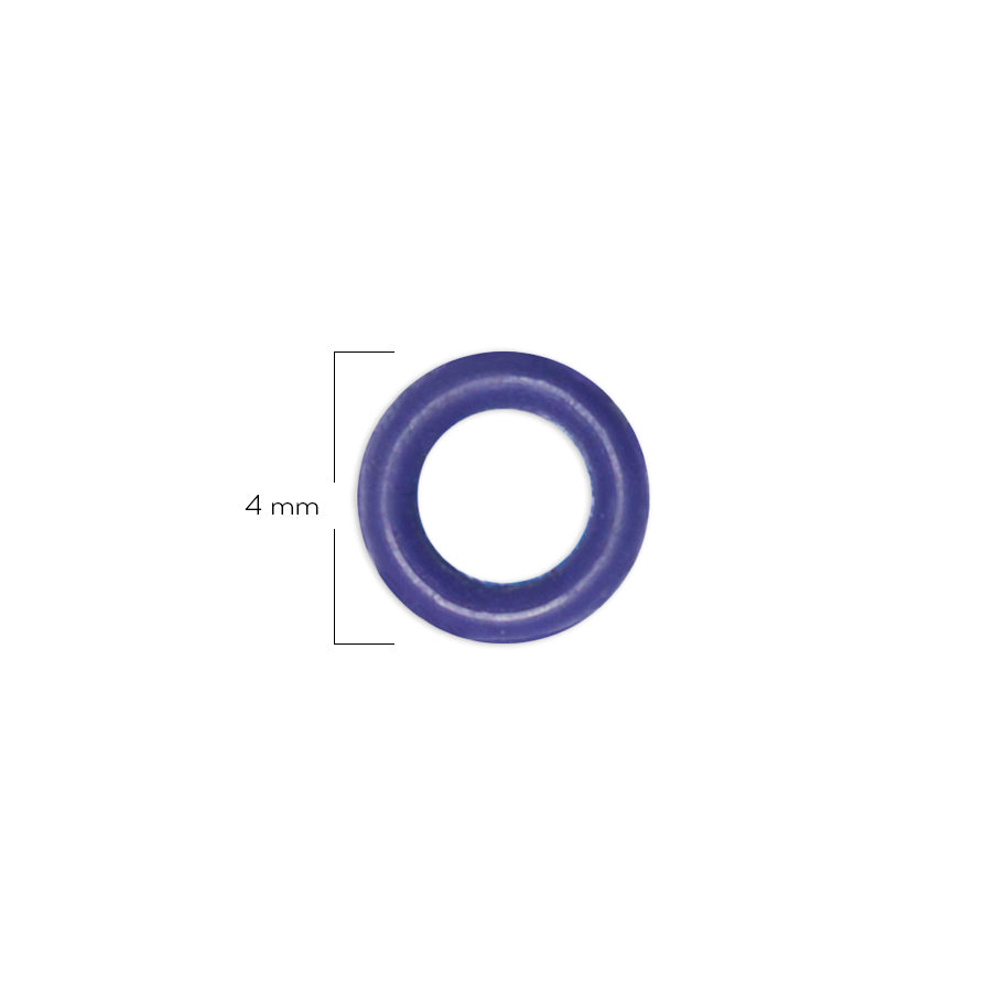 Oring Pequeño Por Unidad Azul Rey Delgado