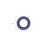 Oring Pequeño Por Unidad Azul Rey Delgado