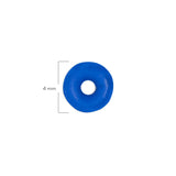 Oring Pequeño Por Unidad Azul Pitufo Grueso