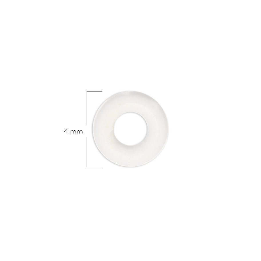 Oring Pequeño Por Unidad Blanco Grueso