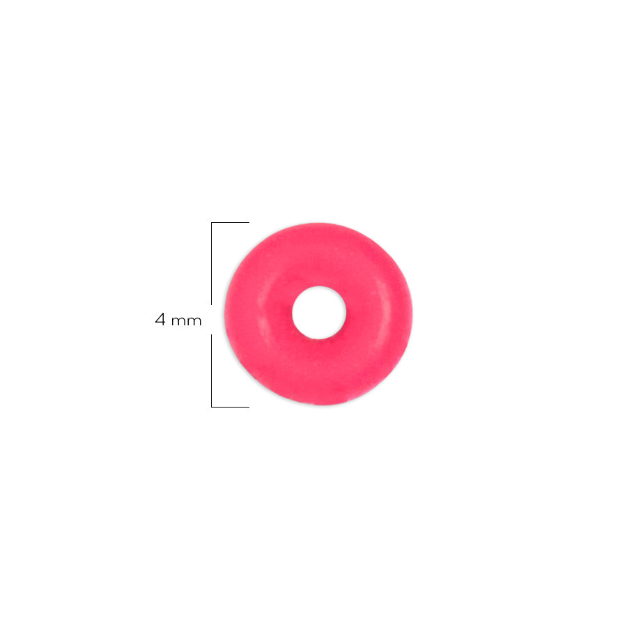 Oring Pequeño Por Unidad Fucsia Grueso