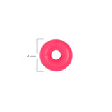 Oring Pequeño Por Unidad Fucsia Grueso