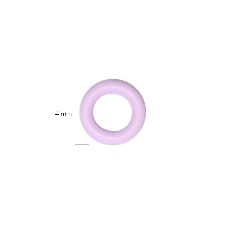 Oring Pequeño Por Unidad Lila Delgado