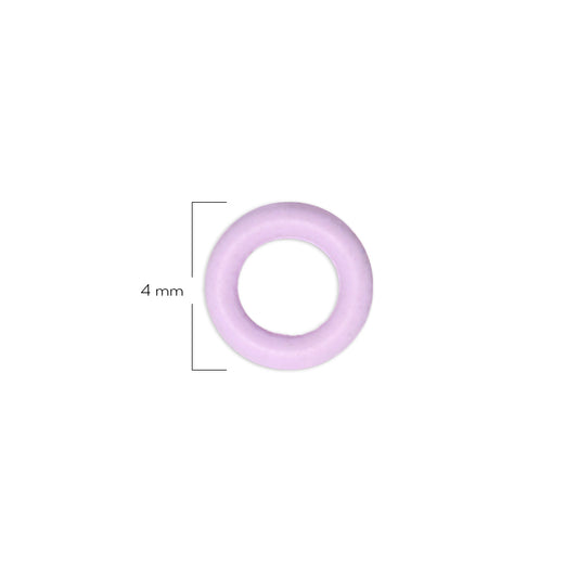 Oring Pequeño Por Unidad Lila Delgado