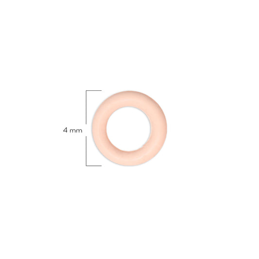 Oring Pequeño Por Unidad Mandarina Delgado