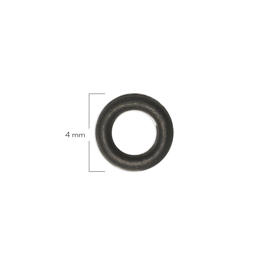 Oring Pequeño Por Unidad Negro Delgado