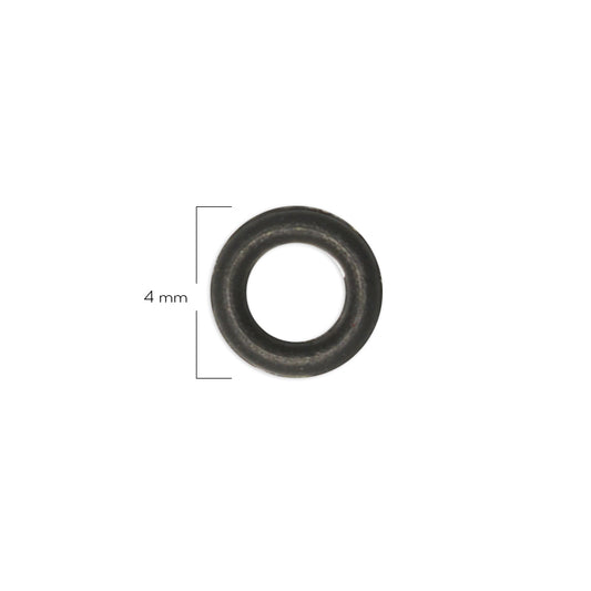 Oring Pequeño Por Unidad Negro Delgado