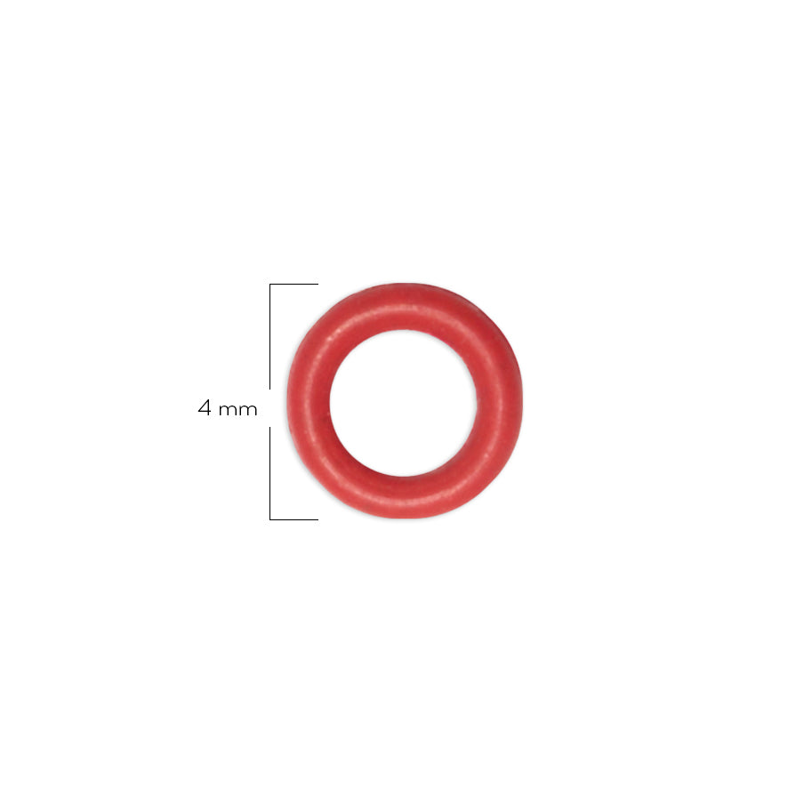 Oring Pequeño Por Unidad Rojo Delgado