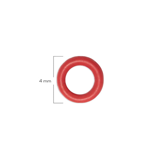 Oring Pequeño Por Unidad Rojo Delgado