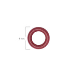 Oring Pequeño Por Unidad Vino Tinto Delgado