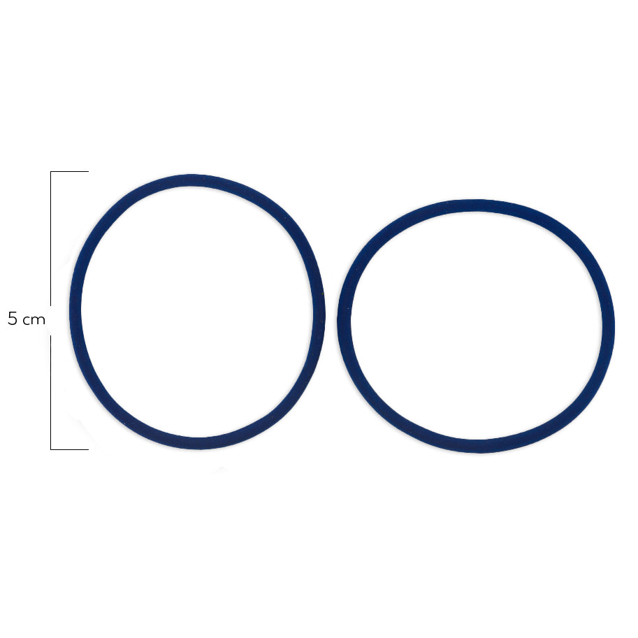 Oring Por Par Delgado Azul Rey