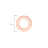 Oring Pequeño Por Unidad Mandarina Delgado