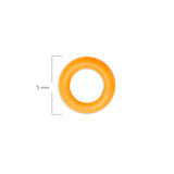 Oring Pequeño Por Unidad Naranja Delgado