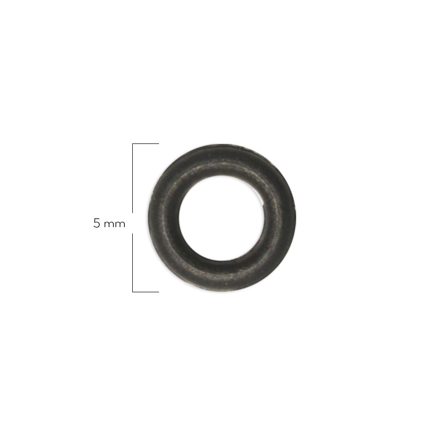 Oring Pequeño Por Unidad Negro Delgado