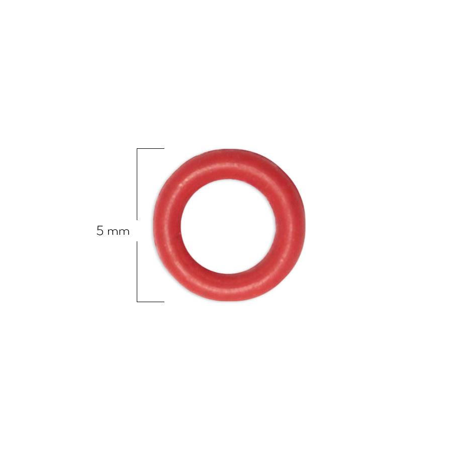 Oring Pequeño Por Unidad Rojo Delgado