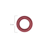 Oring Pequeño Por Unidad Vino Tinto Delgado
