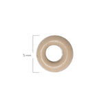 Oring Pequeño Por Unidad Beige Oscuro Grueso
