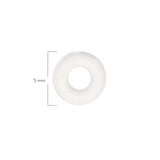 Oring Pequeño Por Unidad Blanco Grueso