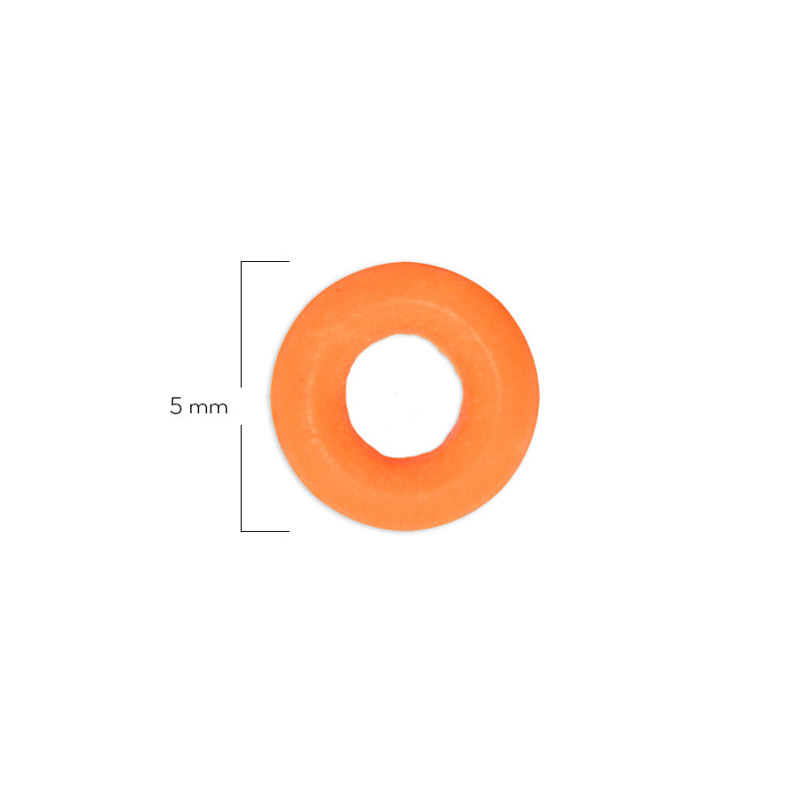 Oring Pequeño Por Unidad Naranja Grueso