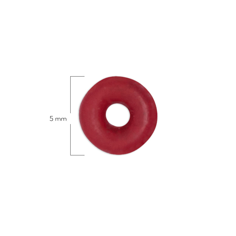 Oring Pequeño Por Unidad Rojo Grueso