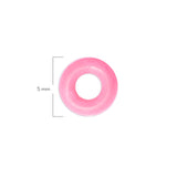 Oring Pequeño Por Unidad Rosado Grueso