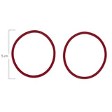 Oring Por Par Delgado Rojo