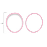 Oring Por Par Grueso Rosado Bebé