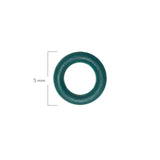 Oring Pequeño Por Unidad Verde Oscuro Delgado