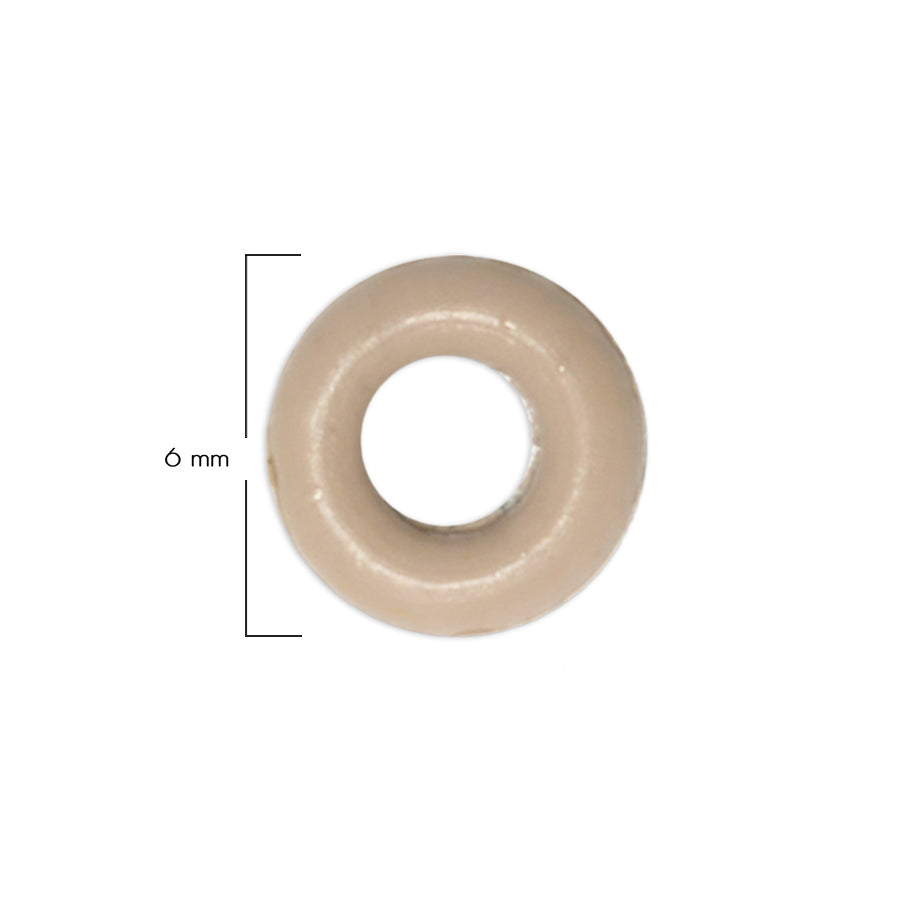 Oring Pequeño Por Unidad Beige Oscuro Grueso