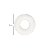 Oring Pequeño Por Unidad Blanco Grueso