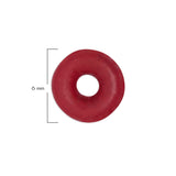 Oring Pequeño Por Unidad Rojo Grueso