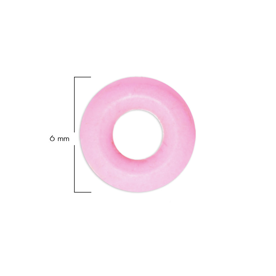 Oring Pequeño Por Unidad Rosado Bebé Grueso
