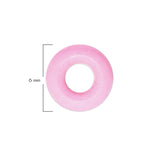Oring Pequeño Por Unidad Rosado Bebé Grueso