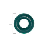 Oring Pequeño Por Unidad Verde Oscuro Grueso