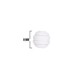 Bola Neopreno Blanco 1.5 Dos Rayas